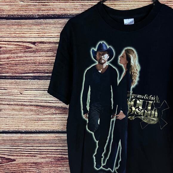 2007 Tim McGraw & Faith Hill Soul to Soul Country Music Tour T-shirt - Picture 8 of 8